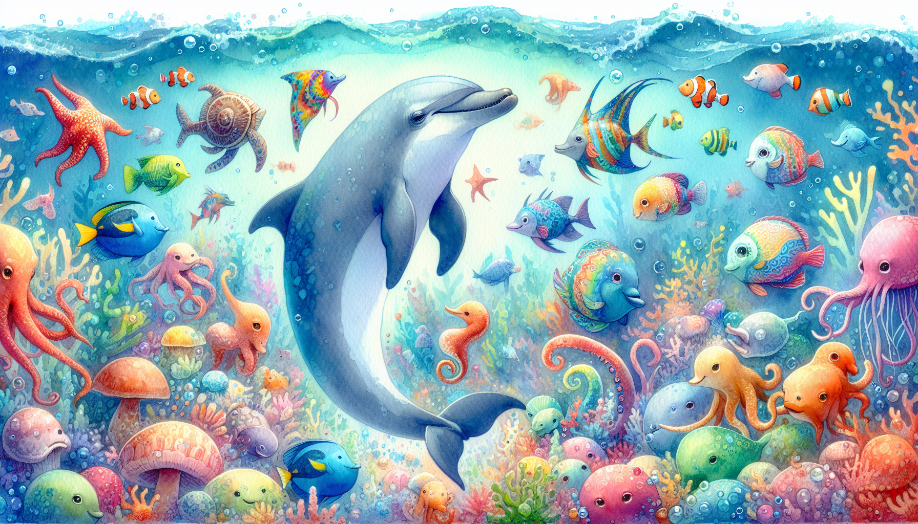 Dolphin Dance Friendship with the Sea Creatures