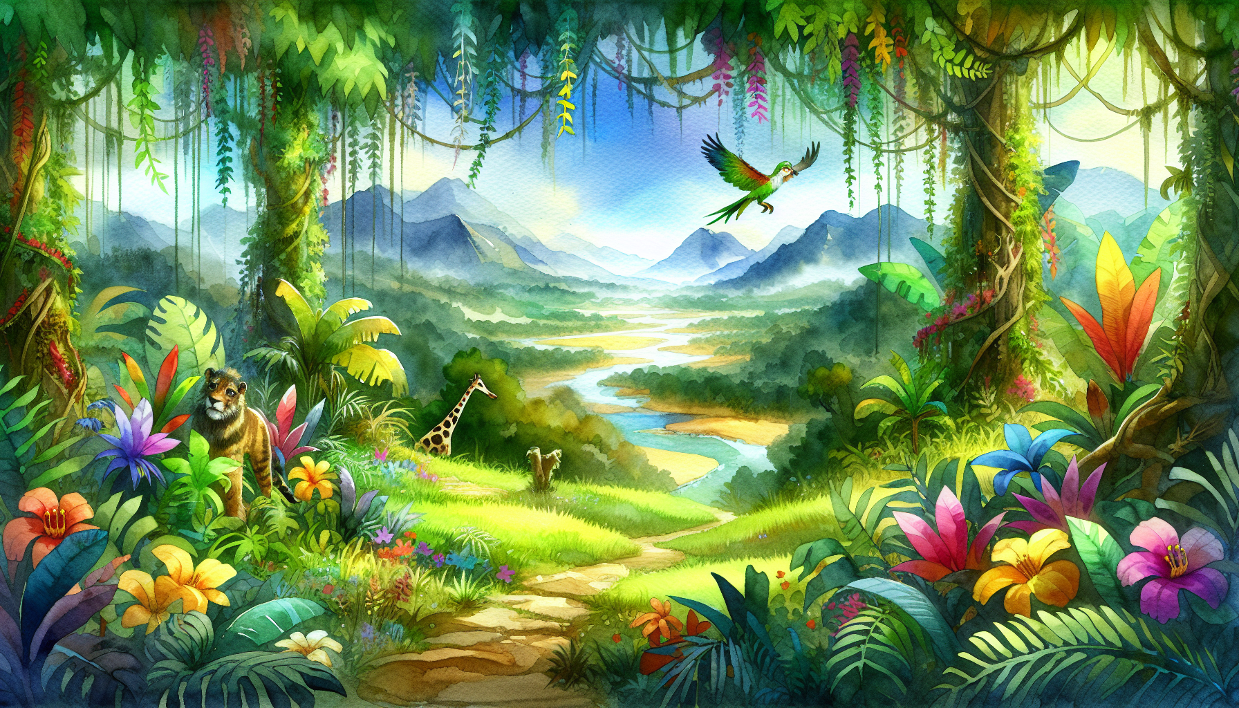 Exploring Enchanted Emerald Jungle Magical Adventure