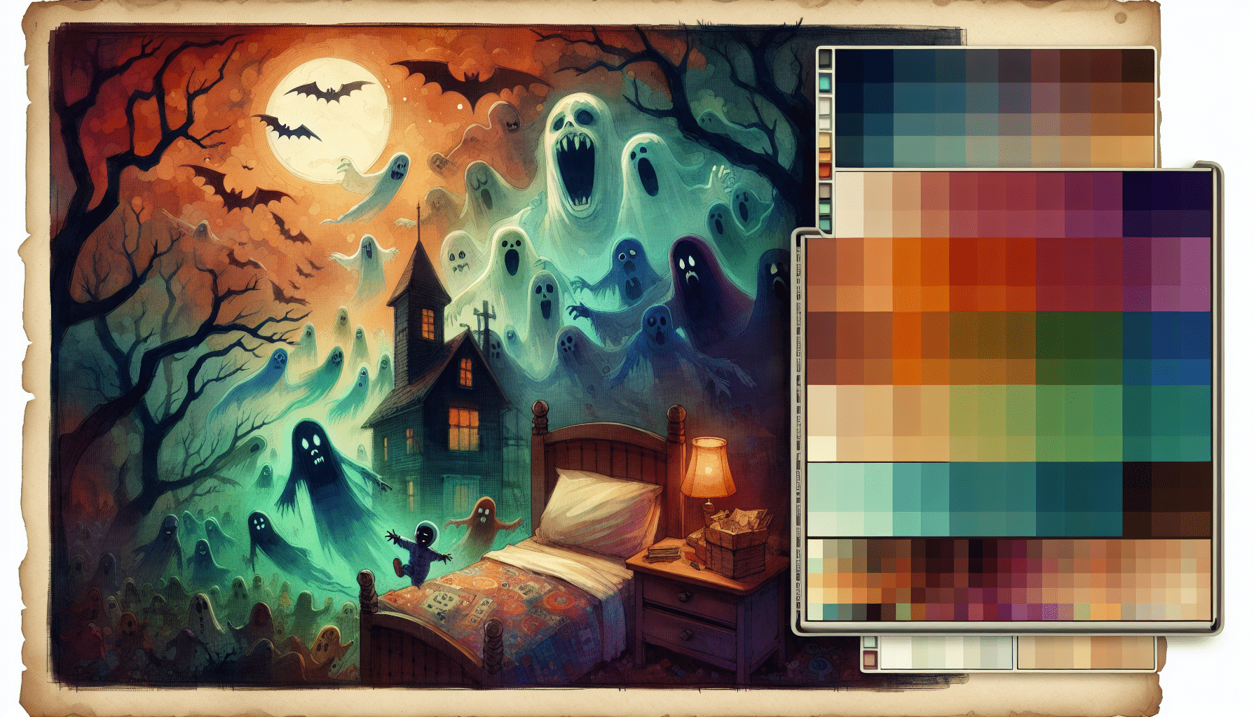 Ghostly Whispers Frightening Bedtime Chronicles