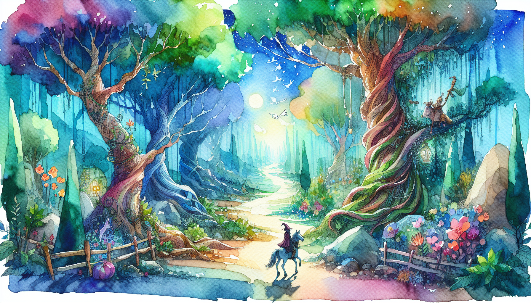 Journey Across the Enchanted Forest