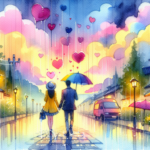 Love in the Rain: A Chance Encounter