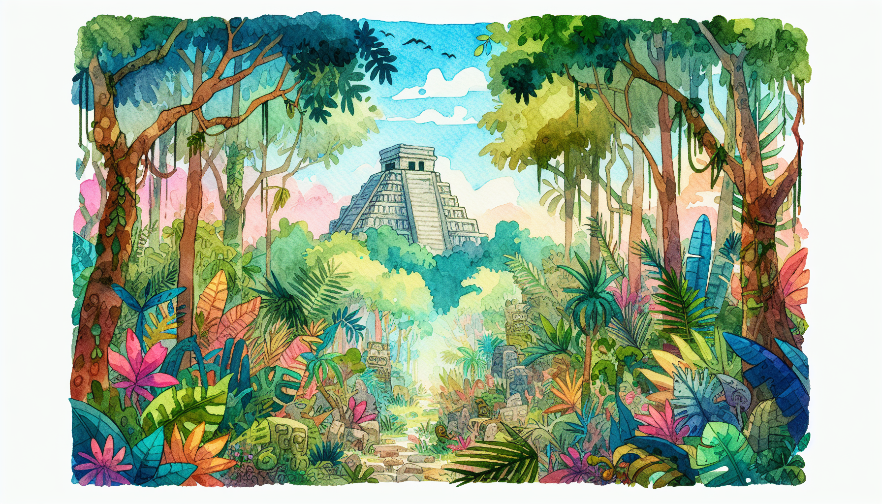 Mia Mysterious Mayan Ruins Jungle