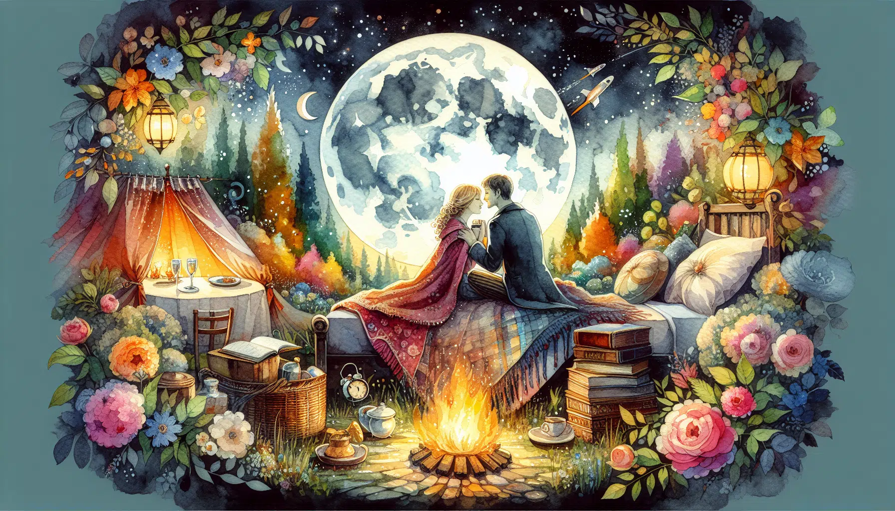 Moonlit Serenade Romantic Tales for a Cozy Night In