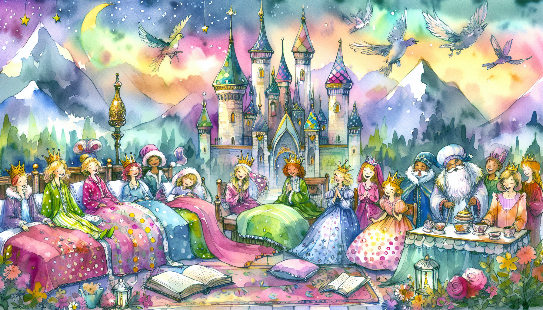 Princess Pajama Parties Whimsical Tales for Sleepy Queens