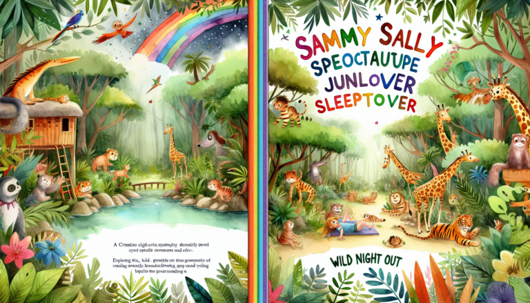 Sammy Sally Spectacular Jungle Sleepover Wild Night Out