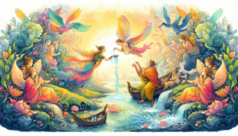 The Caring Brook: Quenching Thirsts with Grace