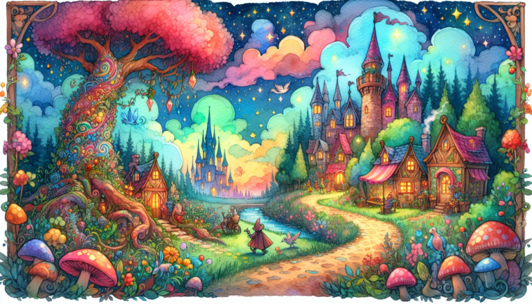 The Enchanted Wand: A Magical Journey Begins
