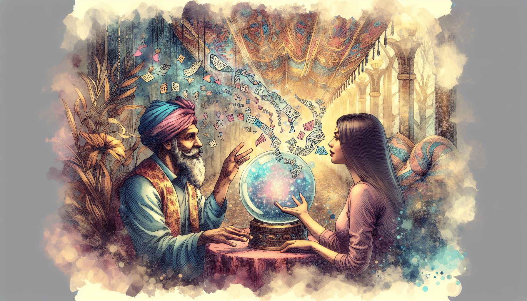 The Fortune Tellers Prophecy A Twist of Fate