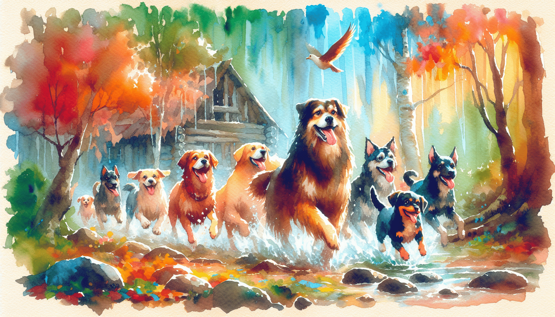 The Loyal Pack A Tale of Canine Camaraderie