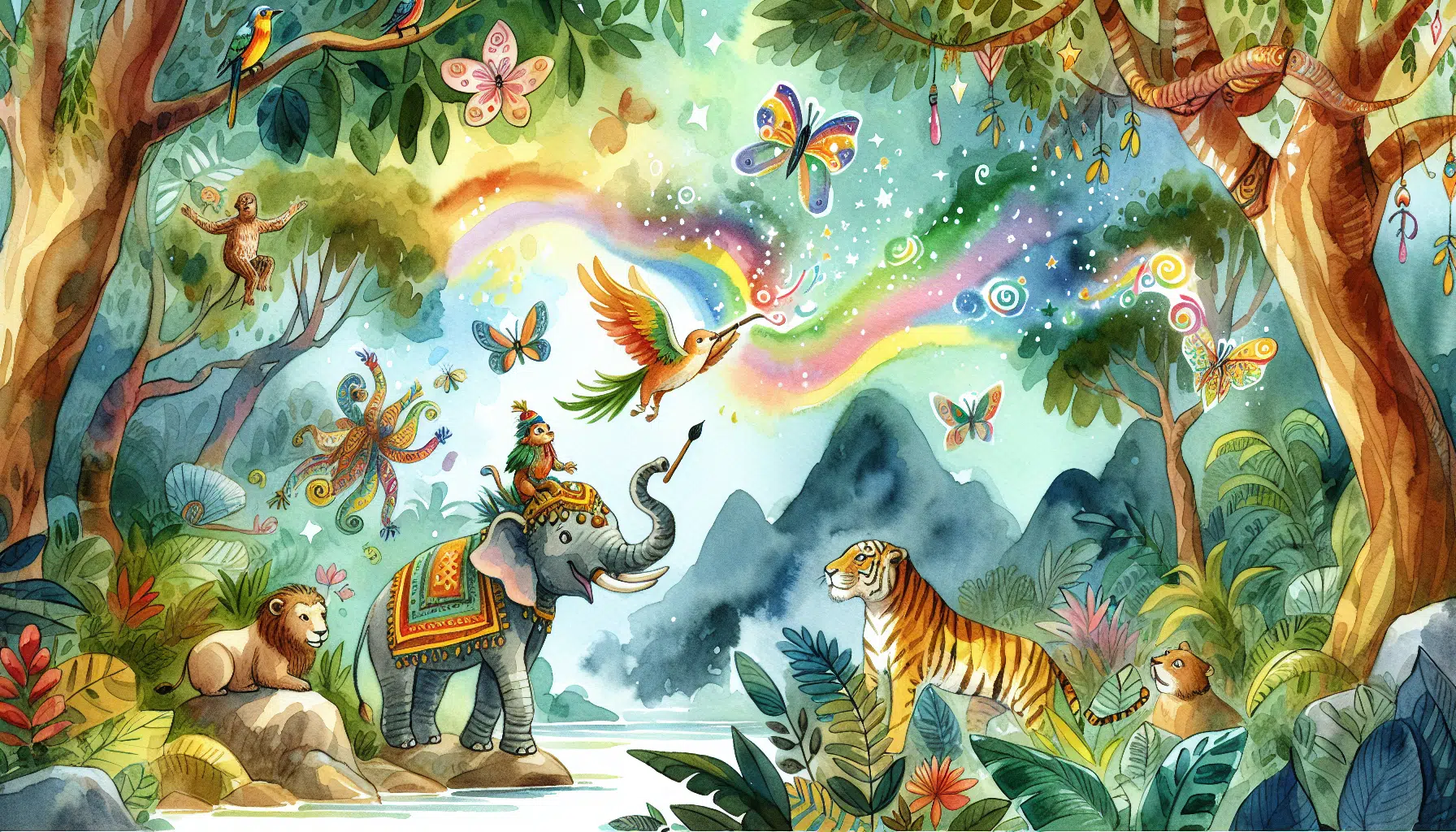 The Magic Paintbrush A Story of Creativity and Generosity