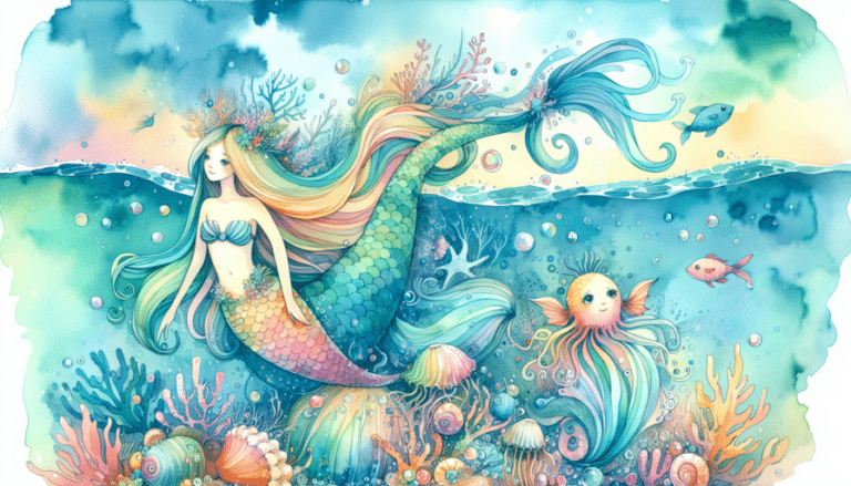 The Mermaid's Secret: Beneath the Ocean Waves