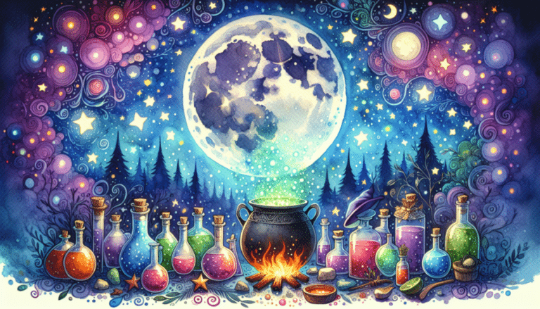 The Moonlit Cauldron: Brewing Mystical Concoctions