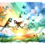 The Trusted Sparrow: Wings of Friendship