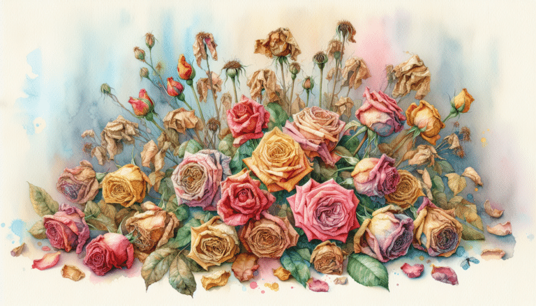 Wilted Roses: The Beauty in Impermanence